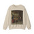 HOOCH, Pieter de - A Woman Drinking with Two Men (Artwork) Crewneck Sweatshirt