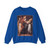 ROSSO Fiorentino - Madonna Enthroned between Two Saints (Artwork) Crewneck Sweatshirt