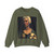 DOSSI, Dosso - Portrai tof a Young Man with a Dog and a Cat (Artwork) Crewneck Sweatshirt