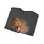 GRASSI, Nicola - Rosary Mother of God with Sts Dominic and Francis of Assisi (Artwork) Crewneck Sweatshirt