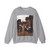 HOOCH, Pieter de - Portrait of a Family in a Courrtyard in Delft (Artwork) Crewneck Sweatshirt