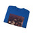 CORTE, Gabriel de la - Still-Life of Flowers in a Woven Basket (Artwork) Crewneck Sweatshirt