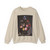 AST, Balthasar van der - Flowers in a Vase with Shells and Insects (Artwork) Crewneck Sweatshirt