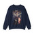 GRECO, El -1586-90- Christ on the Cross with the Two Maries and St John (Artwork) Crewneck Sweatshirt