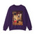 HOOCH, Pieter de - A Woman with a Baby in Her Lap, and a Small Child (Artwork) Crewneck Sweatshirt
