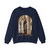 HOUCKGEEST, Gerard - Interior of the Nieuwe Kerk, Delft, with the Tomb of Willem the Silent (Artwork) Crewneck Sweatshirt