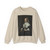 HELST, Bartholomeus van der - Portrait of a Lady in Black Satin with a Fan (Artwork) Crewneck Sweatshirt