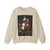 HEEM, Jan Davidsz. de - Still-Life with Flowers in a Glass Vase and Fruit (Artwork) Crewneck Sweatshirt