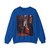 HOOCH, Pieter de - A Woman Nursing an Infant with a Child and a Dog (Artwork) Crewneck Sweatshirt