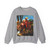 BALDUNG GRIEN, Hans - allegory -The Knight, the Young Girl, and Death (Artwork) Crewneck Sweatshirt