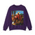 BALDUNG GRIEN, Hans - allegory -The Knight, the Young Girl, and Death (Artwork) Crewneck Sweatshirt
