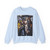 GRECO, El -1596-1600- The Holy Family with St Mary Magdalen (Artwork) Crewneck Sweatshirt