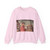 DOMENICO di Michelino - Dante Illuminating Florence with his Poem (detail)2 (Artwork) Crewneck Sweatshirt