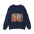 DOMENICO di Michelino - Dante Illuminating Florence with his Poem (detail)2 (Artwork) Crewneck Sweatshirt