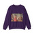 DOMENICO di Michelino - Dante Illuminating Florence with his Poem (detail)2 (Artwork) Crewneck Sweatshirt