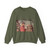 DOMENICO di Michelino - Dante Illuminating Florence with his Poem (detail)2 (Artwork) Crewneck Sweatshirt