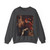 HEEMSKERCK, Maerten van - St Luke Painting the Virgin and Child (detail) (Artwork) Crewneck Sweatshirt