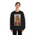 ANTONIO da Firenze - Crucifixion with Mary and St John the Evangelist (Artwork) Crewneck Sweatshirt