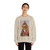 ANTONIO da Firenze - Crucifixion with Mary and St John the Evangelist (Artwork) Crewneck Sweatshirt