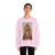ANTONIO da Firenze - Crucifixion with Mary and St John the Evangelist (Artwork) Crewneck Sweatshirt