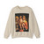 MANTEGNA, Andrea - The holy family with saints Elizabeth and the infant John the Baptist (Artwork) Crewneck Sweatshirt