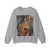GRECO, El -1576-80- Apparition of the Virgin to St Lawrence (Artwork) Crewneck Sweatshirt