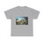 MARIESCHI, Michele - Buildings and Figures near a River with Rapids (Artwork) T-Shirt