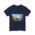 MARIESCHI, Michele - Buildings and Figures near a River with Shipping (Artwork) T-Shirt