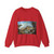 MARIESCHI, Michele - Buildings and Figures near a River with Rapids (Artwork) Crewneck Sweatshirt
