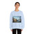 MARIESCHI, Michele - Buildings and Figures near a River with Shipping (Artwork) Crewneck Sweatshirt