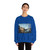 MARIESCHI, Michele - Buildings and Figures near a River with Shipping (Artwork) Crewneck Sweatshirt