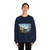 MARIESCHI, Michele - Buildings and Figures near a River with Shipping (Artwork) Crewneck Sweatshirt