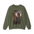 MARIS, Jacob - A Girl feeding a Bird in a Cage (Artwork) Crewneck Sweatshirt