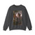 MARIS, Jacob - A Girl feeding a Bird in a Cage (Artwork) Crewneck Sweatshirt