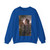 MARIS, Jacob - A Girl feeding a Bird in a Cage (Artwork) Crewneck Sweatshirt