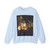 ROYEN, Willem Frederik van - Still-Life of Peaches and Grapes (Artwork) Crewneck Sweatshirt