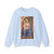 DOMENICO Veneziano - The Madonna and Child with Saints (detail)2 (Artwork) Crewneck Sweatshirt