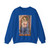 DOMENICO Veneziano - The Madonna and Child with Saints (detail)2 (Artwork) Crewneck Sweatshirt
