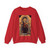 BICCI, Nero di - Virgin and Child Enthroned with Four Angels (Artwork) Crewneck Sweatshirt