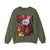 HEEM, Jan Davidsz. de - Festoon of Fruit and Flowers (detail) (Artwork) Crewneck Sweatshirt