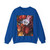 HEEM, Jan Davidsz. de - Festoon of Fruit and Flowers (detail) (Artwork) Crewneck Sweatshirt