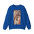 GOZZOLLI, Benozzo - Conversion of the Heretic (scene 15, east wall) (Artwork) Crewneck Sweatshirt
