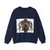 GRECO, El 1577-79SantoDomingo- Escutcheon with St Veronica's Veil (Artwork) Crewneck Sweatshirt