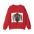 GRECO, El 1577-79SantoDomingo- Escutcheon with St Veronica's Veil (Artwork) Crewneck Sweatshirt
