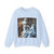 BERNINI, Gian Lorenzo - The Ecstasy of Saint Therese (detail 1) (Artwork) Crewneck Sweatshirt