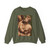 BERNINI, Gian Lorenzo - 1650 - Habakkuk and the Angel (detail)2 (Artwork) Crewneck Sweatshirt