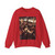 CORNELISZ van Oostsanen, Jacob - Crucifixion with Donors and Saints (Artwork) Crewneck Sweatshirt