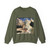 DOMENICO Veneziano - St John in the Wilderness (predella 2) (Artwork) Crewneck Sweatshirt