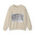 DOSIO, Giovanni Antonio - Belvedere Courtyard in the Vatican Palace (Artwork) Crewneck Sweatshirt