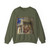 GIOTTO di Bondone - 1. The Birth of the Virgin (Artwork) Crewneck Sweatshirt
